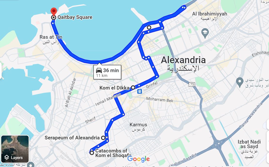 alexandria map